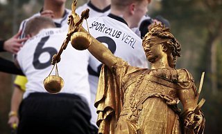 Das Gericht in Duisburg verhandelt am Mittwoch über den SC Verl. - Henrik Martinschledde Das Gericht in Duisburg verhandelt am Mittwoch über den SC Verl. - Henrik Martinschledde