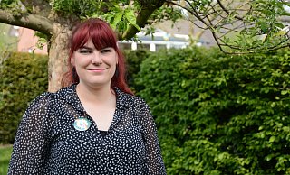 Svenja Besgen ist eines von vielen neuen Mitgliedern bei den Grünen. Die Partei hat in den vergangenen Monaten viel Zulauf erhalten. - Sven Hauhart Svenja Besgen ist eines von vielen neuen Mitgliedern bei den Grünen. Die Partei hat in den vergangenen Monaten viel Zulauf erhalten. - Sven Hauhart