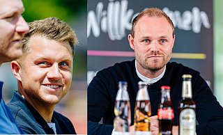 Der SC Paderborn soll sowohl Robin Trost (links) als auch Sebastian Lange verpflichten wollen. Beide sollen zusammen Benjamin Weber ersetzen, der zum FC Ausgburg geht. - Besim Mazhiqi/dpa Der SC Paderborn soll sowohl Robin Trost (links) als auch Sebastian Lange verpflichten wollen. Beide sollen zusammen Benjamin Weber ersetzen, der zum FC Ausgburg geht. - Besim Mazhiqi/dpa