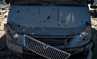 Nach ukrainischen Behördenangaben wurde Saporischschja von russischen Truppen angegriffen. In der frontnahen Großstadt im Süden wurden demnach Teile der Infrastruktur getroffen. - Leo Correa/AP/dpa Nach ukrainischen Behördenangaben wurde Saporischschja von russischen Truppen angegriffen. In der frontnahen Großstadt im Süden wurden demnach Teile der Infrastruktur getroffen. - Leo Correa/AP/dpa