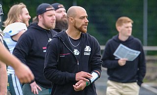 Bulldogs-Headcoach Bert Smith hofft auf eine gute Leistung seines Teams im Heimspiel gegen Essen. - Andreas Zobe Bulldogs-Headcoach Bert Smith hofft auf eine gute Leistung seines Teams im Heimspiel gegen Essen. - Andreas Zobe
