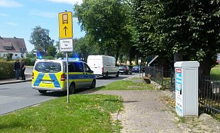 Ort des Geschehens: Die Detmolder Straße (Landesstraße 954). - Privat Ort des Geschehens: Die Detmolder Straße (Landesstraße 954). - Privat