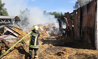 Immer wieder stand das Stroh in Flammen. Mehrere Tiere starben. - Nicole Sielermann Immer wieder stand das Stroh in Flammen. Mehrere Tiere starben. - Nicole Sielermann