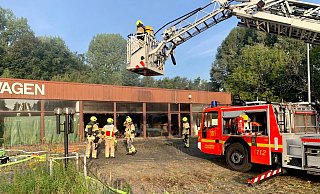 In Sennelager kam es am Sonntagmorgen zu einem Feuerwehreinsatz. - Ralph Meyer In Sennelager kam es am Sonntagmorgen zu einem Feuerwehreinsatz. - Ralph Meyer