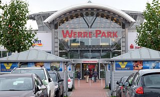 Der Parkplatz des Werre-Parks war der Ort des Geschehens. - Thorsten Gödecker Der Parkplatz des Werre-Parks war der Ort des Geschehens. - Thorsten Gödecker