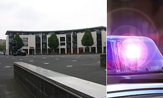 Als die Schläger die Sirenen der Streifenwagen hörten, flüchteten sie in alle Richtungen. Nur ein 15-Jähriger blieb am Reichowplatz zurück. - Silke Kröger / ANdreas Frücht Als die Schläger die Sirenen der Streifenwagen hörten, flüchteten sie in alle Richtungen. Nur ein 15-Jähriger blieb am Reichowplatz zurück. - Silke Kröger / ANdreas Frücht