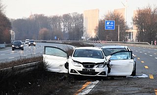 Am 17. Februar 2019 verunfallte der serbische Sänger Saban Saulic auf der A2 bei Gütersloh. - Andreas Eickhoff Am 17. Februar 2019 verunfallte der serbische Sänger Saban Saulic auf der A2 bei Gütersloh. - Andreas Eickhoff