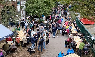 Das Apfelfest auf dem Vaußhof in Scharmede ist jedes Jahr ein Besuchermagnet. - Vaußhof Das Apfelfest auf dem Vaußhof in Scharmede ist jedes Jahr ein Besuchermagnet. - Vaußhof