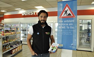 Startet bald: Der Umbau der Aral-Tankstelle an der Dubelohstraße für den ersten "Rewe To Go"-Shop im Kreis Paderborn. - Julia Lichtnecker Startet bald: Der Umbau der Aral-Tankstelle an der Dubelohstraße für den ersten "Rewe To Go"-Shop im Kreis Paderborn. - Julia Lichtnecker