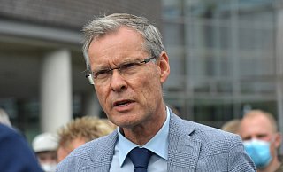 Landrat Sven-Georg Adenauer fordert einen Strategiewechsel bei der Pandemiebekämpfung vom Land NRW. - Jens Dünhölter Landrat Sven-Georg Adenauer fordert einen Strategiewechsel bei der Pandemiebekämpfung vom Land NRW. - Jens Dünhölter