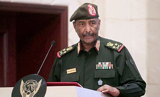 General Abdel Fattah al-Burhan, De-Facto-Präsident und Armeechef des Sudan. - Marwan Ali/AP/dpa General Abdel Fattah al-Burhan, De-Facto-Präsident und Armeechef des Sudan. - Marwan Ali/AP/dpa