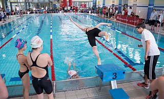 Derzeit finden Revisionsarbeiten an dem Hallenbad statt. - Noah Wedel Derzeit finden Revisionsarbeiten an dem Hallenbad statt. - Noah Wedel