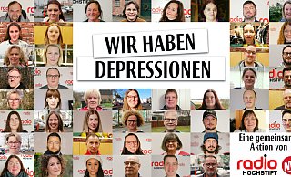Depressionen können jeden treffen. Das zeigen die Teilnehmer bei unserer Aktion "Wir haben Depressionen". - Neue Westfälische/Radio Hochstift Depressionen können jeden treffen. Das zeigen die Teilnehmer bei unserer Aktion "Wir haben Depressionen". - Neue Westfälische/Radio Hochstift