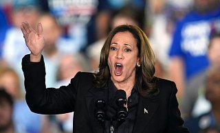 Harris: Ich bin selbst Waffenbesitzerin. - Matt Rourke/AP/dpa Harris: Ich bin selbst Waffenbesitzerin. - Matt Rourke/AP/dpa
