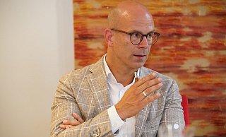 Ingo Nürnberger spricht im Interview über die Pflege-Situation in Bielefeld. - Peter Unger Ingo Nürnberger spricht im Interview über die Pflege-Situation in Bielefeld. - Peter Unger