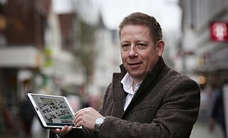 Thomas Henke, Geschäftsführer der Portarion GmbH aus Herford, will ein Hotel und Boardinghouse auf dem ehemaligen Cordes-Areal errichten. - www.gerald-dunkel.de Thomas Henke, Geschäftsführer der Portarion GmbH aus Herford, will ein Hotel und Boardinghouse auf dem ehemaligen Cordes-Areal errichten. - www.gerald-dunkel.de