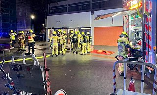 Die Paderborner Feuerwehr war mit einem Großaufgebot am Pelizaeus-Gymnasium im Einsatz. - Ralph Meyer Die Paderborner Feuerwehr war mit einem Großaufgebot am Pelizaeus-Gymnasium im Einsatz. - Ralph Meyer