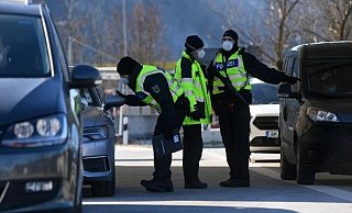 Grenzkontrollen in Tschechien. - AFP (Symbolbild) Grenzkontrollen in Tschechien. - AFP (Symbolbild)