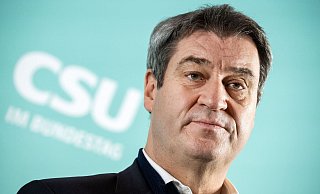 «Wo sind die eigentlich jetzt?»: CSU-Chef Markus Söder in Berlin. - Foto: Bernd von Jutrczenka/dpa «Wo sind die eigentlich jetzt?»: CSU-Chef Markus Söder in Berlin. - Foto: Bernd von Jutrczenka/dpa