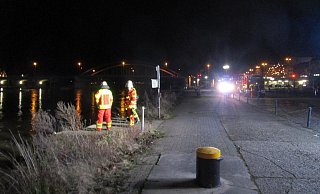 Die Mindener Feuerwehr suchte im Bereich der Schlagde nach dem vermissten Rentner. - Feuerwehr Minden/Holger Winterberg Die Mindener Feuerwehr suchte im Bereich der Schlagde nach dem vermissten Rentner. - Feuerwehr Minden/Holger Winterberg