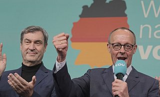 Union klarer Wahlsieger der Bundestagswahl. - Michael Kappeler/dpa Union klarer Wahlsieger der Bundestagswahl. - Michael Kappeler/dpa