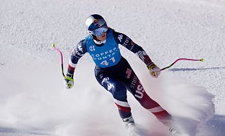US-Star Lindsey Vonn ist am Wochenende aus der Ski-Rente zurückgekehrt. - John Locher/AP US-Star Lindsey Vonn ist am Wochenende aus der Ski-Rente zurückgekehrt. - John Locher/AP