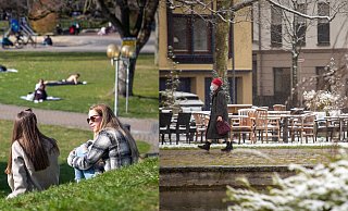 Das Paderquellgebiet einmal sonnig am Montag, einmal beschneit am Freitag. - Niklas Tüns Das Paderquellgebiet einmal sonnig am Montag, einmal beschneit am Freitag. - Niklas Tüns