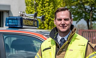 Ludger Schmidt, Leiter der hauptamtlichen Kräfte der Feuerwehr Paderborn - Ralph Meyer Ludger Schmidt, Leiter der hauptamtlichen Kräfte der Feuerwehr Paderborn - Ralph Meyer