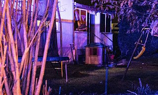 Nur 15 Minuten brauchte die Bielefelder Feuerwehr, um das Feuer in einem Wintergarten zu löschen. - Mueller Nur 15 Minuten brauchte die Bielefelder Feuerwehr, um das Feuer in einem Wintergarten zu löschen. - Mueller