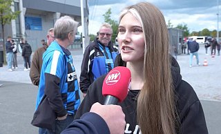 Nach dem Spiel gegen Düsseldorf haben die Fans des SC Paderborn eine klare Meinung. - Video Screenshot/Pauline Maus Nach dem Spiel gegen Düsseldorf haben die Fans des SC Paderborn eine klare Meinung. - Video Screenshot/Pauline Maus