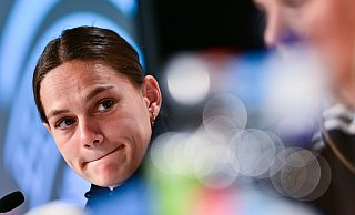 Und jetzt Frankreich: Giovanna Hoffmann setzt auf einen Sieg. - Sebastian Christoph Gollnow/dpa Und jetzt Frankreich: Giovanna Hoffmann setzt auf einen Sieg. - Sebastian Christoph Gollnow/dpa