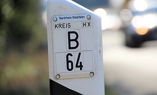 Rund 10.000 Fahrzeuge durchfahren Ottbergen jeden Tag auf der B64. - David Schellenberg Rund 10.000 Fahrzeuge durchfahren Ottbergen jeden Tag auf der B64. - David Schellenberg