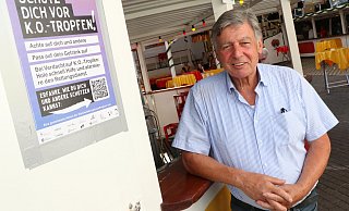 Plakate wie dieses hier in Auffenbergs Biergarten von Inhaber Michael Löhr hängen zu Libori an vielen Stellen in Paderborn. - Holger Kosbab Plakate wie dieses hier in Auffenbergs Biergarten von Inhaber Michael Löhr hängen zu Libori an vielen Stellen in Paderborn. - Holger Kosbab