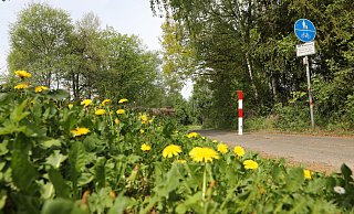 Der Radweg entlang der Schelpe zwischen Corveyer Allee und Zur Lüre. - Simone Flörke Der Radweg entlang der Schelpe zwischen Corveyer Allee und Zur Lüre. - Simone Flörke