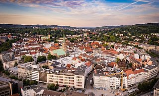 Die Bielefelder Innenstadt war vom Stromausfall betroffen. - Foto: Mike-Dennis Müller Die Bielefelder Innenstadt war vom Stromausfall betroffen. - Foto: Mike-Dennis Müller
