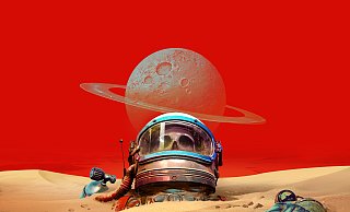 Na, der liegt aber wohl schon länger dort im Sand. Mit "The Invincible" können wir eine faszinierende Geschichte auf dem mysteriösen Planeten "Regis III" erleben. Die Romanvorlage dazu schuf Stanislaw Lem. - 11 bit studios Na, der liegt aber wohl schon länger dort im Sand. Mit "The Invincible" können wir eine faszinierende Geschichte auf dem mysteriösen Planeten "Regis III" erleben. Die Romanvorlage dazu schuf Stanislaw Lem. - 11 bit studios
