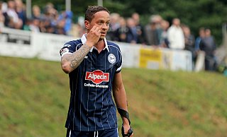 Christian Müller, hier im Dress von Arminia Bielefeld. - Archivfoto: Noah Wedel Christian Müller, hier im Dress von Arminia Bielefeld. - Archivfoto: Noah Wedel