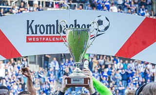Arminia Bielefeld hat auch in diesem Jahr die Chance, den Westfalenpokal in der heimischen Schüco-Arena in die Höhe zu stemmen. - Sarah Jonek Arminia Bielefeld hat auch in diesem Jahr die Chance, den Westfalenpokal in der heimischen Schüco-Arena in die Höhe zu stemmen. - Sarah Jonek