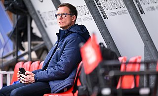 Michael Mutzel ist seit Sommer 2023 Sport-Geschäftsführer des DSC Arminia Bielefeld. - Teresa Kroeger Michael Mutzel ist seit Sommer 2023 Sport-Geschäftsführer des DSC Arminia Bielefeld. - Teresa Kroeger