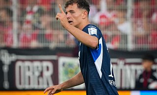 In Topform gegen seinen Ex-Club: Hoffenheims Fisnik Asllani. - Soeren Stache/dpa In Topform gegen seinen Ex-Club: Hoffenheims Fisnik Asllani. - Soeren Stache/dpa