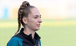 Frankfurts Sophia Kleinherne wechselt zum Bundesliga-Rivalen VfL Wolfsburg. - Jürgen Kessler/dpa Frankfurts Sophia Kleinherne wechselt zum Bundesliga-Rivalen VfL Wolfsburg. - Jürgen Kessler/dpa