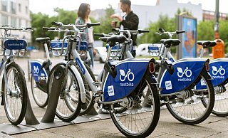 So sollen die Räder aussehen, die man sich ab Siommer an verschiedenen Stationen ausleihen kann. verleihstation - nextbike So sollen die Räder aussehen, die man sich ab Siommer an verschiedenen Stationen ausleihen kann. verleihstation - nextbike