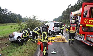 Schwerer Unfall an der Osningstraße. - Charlotte Mahncke Schwerer Unfall an der Osningstraße. - Charlotte Mahncke