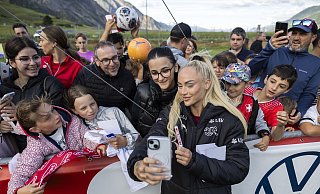 Alisha Lehmann wurde für die Fußball-EM nominiert. - Cyril Zingaro/KEYSTONE/dpa Alisha Lehmann wurde für die Fußball-EM nominiert. - Cyril Zingaro/KEYSTONE/dpa