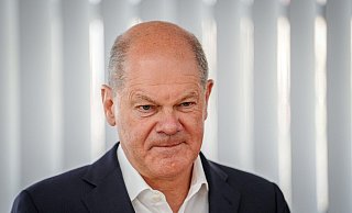 Kann mit dem Ergebnis seiner Partei alles andere als zufrieden sein: Bundeskanzler Olaf Scholz. - Kay Nietfeld/dpa Kann mit dem Ergebnis seiner Partei alles andere als zufrieden sein: Bundeskanzler Olaf Scholz. - Kay Nietfeld/dpa