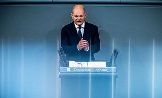 «Wir müssen dort, wo Zuversicht fehlt, sie neu begründen», sagt Kanzler Olaf Scholz. - Michael Kappeler/dpa «Wir müssen dort, wo Zuversicht fehlt, sie neu begründen», sagt Kanzler Olaf Scholz. - Michael Kappeler/dpa