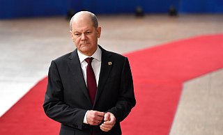Bundeskanzler Olaf Scholz zeigt sich positiv. - Geert Vanden Wijngaert/AP Bundeskanzler Olaf Scholz zeigt sich positiv. - Geert Vanden Wijngaert/AP