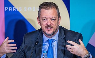 IPC-Präsident Andrew Parsons sieht Paris als Austragungsort für die Paralympics gerüstet. - Jens Büttner/dpa IPC-Präsident Andrew Parsons sieht Paris als Austragungsort für die Paralympics gerüstet. - Jens Büttner/dpa