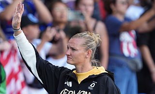 Alexandra Popp: Beendet ihre DFB-Karriere mit dem 145. Länderspiel - Marcus Brandt/dpa Alexandra Popp: Beendet ihre DFB-Karriere mit dem 145. Länderspiel - Marcus Brandt/dpa