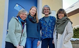 Brigitte Engelbracht (v. l.) übergibt ihre lerntherapeutische Praxis an der Bahnhofstraße an ein mit Angela Özdem, Gaby Weyrich und Klaudia Arendes fachlich breit aufgestelltes Team. - Dieter Scholz Brigitte Engelbracht (v. l.) übergibt ihre lerntherapeutische Praxis an der Bahnhofstraße an ein mit Angela Özdem, Gaby Weyrich und Klaudia Arendes fachlich breit aufgestelltes Team. - Dieter Scholz